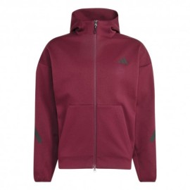 ADIDAS Z.N.E Felpa Palestra Full Zip Z.N.E Bordeaux Uomo