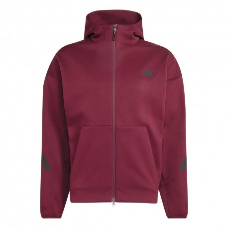 ADIDAS Z.N.E Felpa Palestra Full Zip Z.N.E Bordeaux Uomo