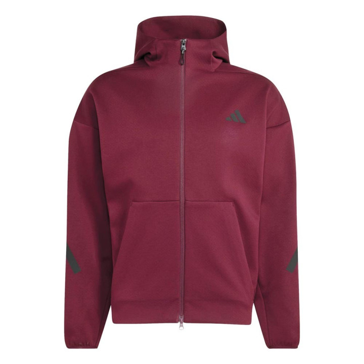 ADIDAS Z.N.E Felpa Palestra Full Zip Z.N.E Bordeaux Uomo