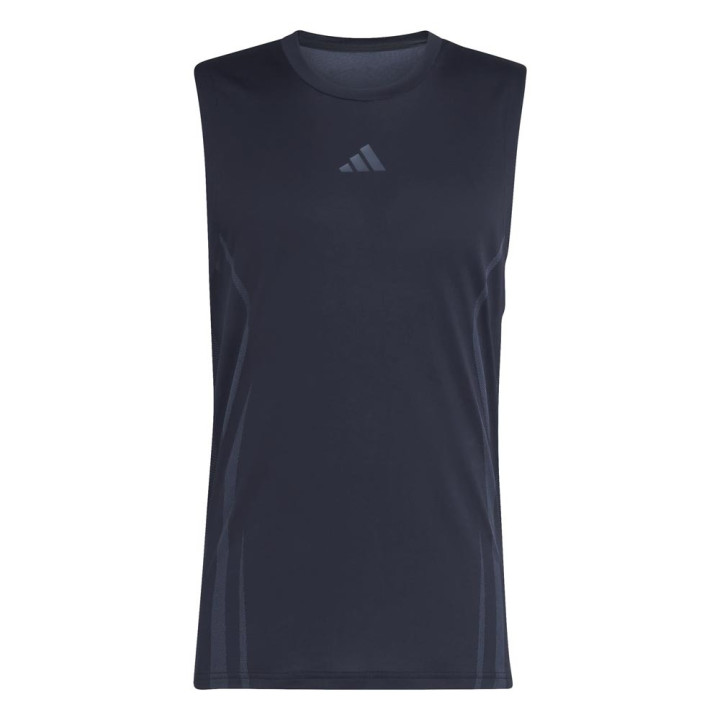 ADIDAS Maglietta Palestra S Maniche Airchill Nero Uomo
