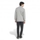 ADIDAS Tuta Sportiva Full Zip S Cappuccio Grigio Uomo