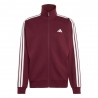 ADIDAS Tuta Sportiva Full Zip Tristripe Bordeaux Uomo