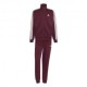 ADIDAS Tuta Sportiva Full Zip Tristripe Bordeaux Uomo