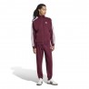 ADIDAS Tuta Sportiva Full Zip Tristripe Bordeaux Uomo