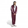 ADIDAS Tuta Sportiva Full Zip Tristripe Bordeaux Uomo
