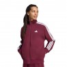 ADIDAS Tuta Sportiva Full Zip Tristripe Bordeaux Uomo