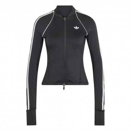 ADIDAS Originals Superstar Felpa Palestra Full Zip Nero Donna