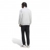 ADIDAS Tuta Sportiva Full Zip Tristripe Grigio Uomo