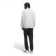 ADIDAS Tuta Sportiva Full Zip Tristripe Grigio Uomo