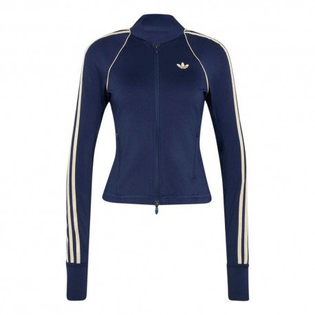 ADIDAS Originals Superstar Felpa Palestra Full Zip Blu Donna