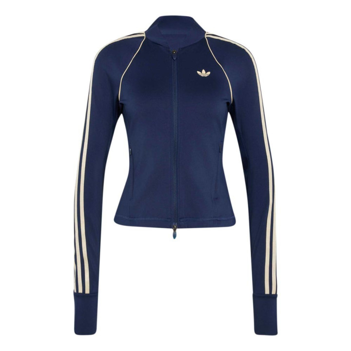 ADIDAS Superstar Felpa Palestra Full Zip Blu Donna