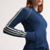 ADIDAS Originals Superstar Felpa Palestra Full Zip Blu Donna