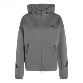 ADIDAS Z.N.E Felpa Palestra Full Zip Grigio Donna