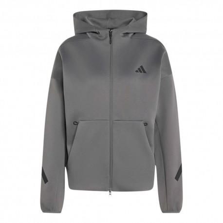 ADIDAS Z.N.E Felpa Palestra Full Zip Grigio Donna