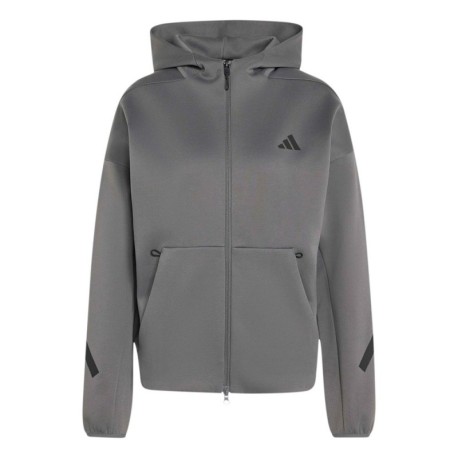 ADIDAS Z.N.E Felpa Palestra Full Zip Grigio Donna