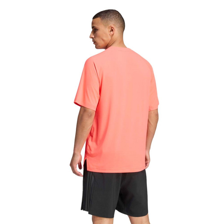 ADIDAS Maglietta Palestra Logo Piccolo Fuxia Uomo