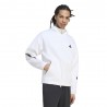 ADIDAS Z.N.E Felpa Palestra Full Zip Bianco Uomo