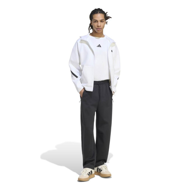 ADIDAS Z.N.E Felpa Palestra Full Zip Bianco Uomo