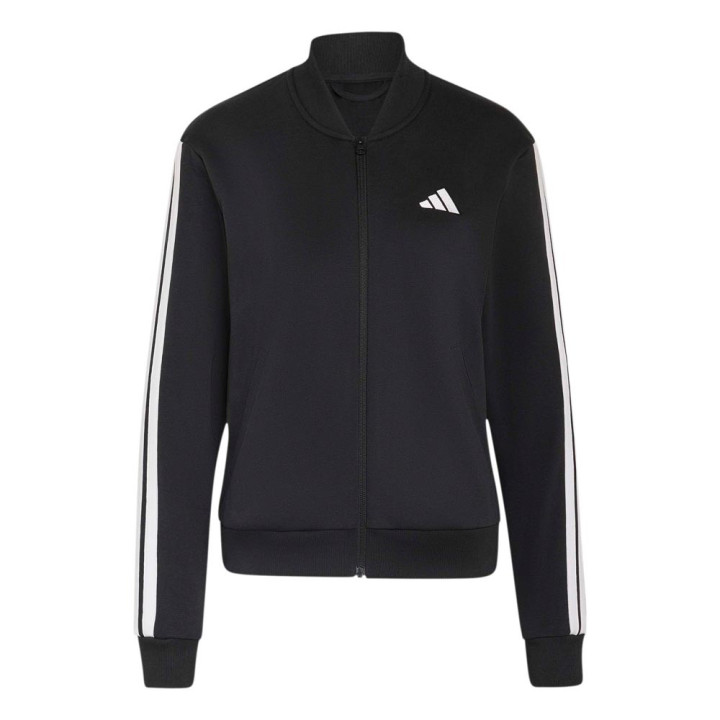 ADIDAS Tuta Sportiva Full Zip Triband Nero Donna