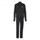 ADIDAS Tuta Sportiva Full Zip Triband Nero Donna