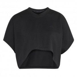 ADIDAS Maglietta Palestra Nero Donna