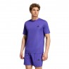 ADIDAS Maglietta Palestra Viola Uomo