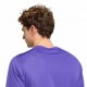 ADIDAS Maglietta Palestra Viola Uomo
