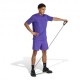 ADIDAS Shorts Sportivi Viola Uomo