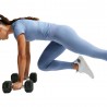 Nike Pro Seamless Leggings Palestra Tight Azzurro Donna