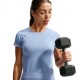 Nike Pro Seamless Maglietta Palestra Azzurro Donna