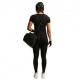 Nike Pro Seamless Maglietta Palestra Nero Donna