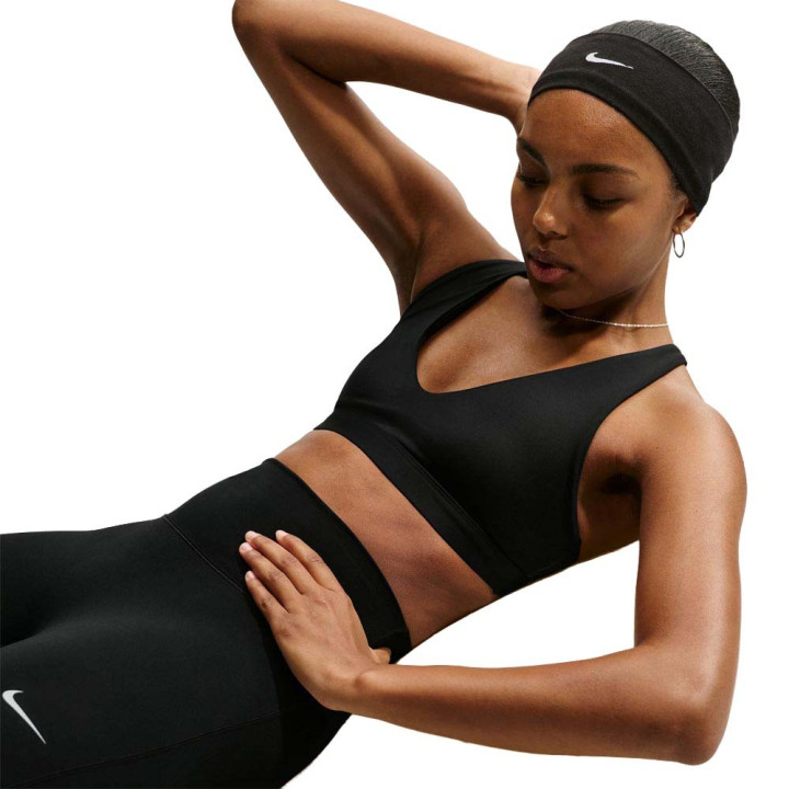 Nike Indy Strappy Reggiseno Sportivo Nero Donna
