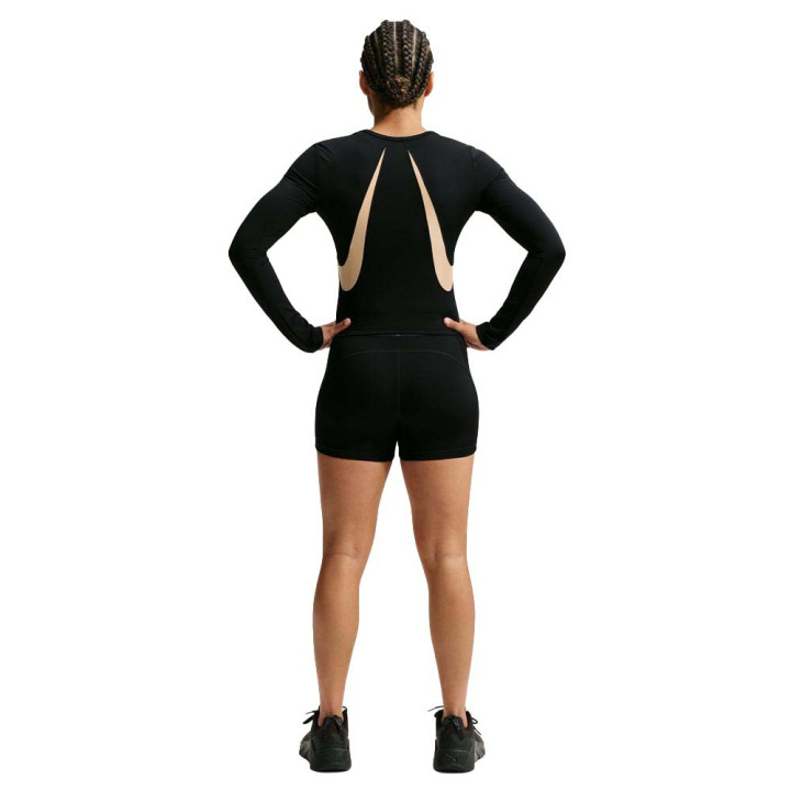 Nike Pro Sculpt Maglietta Palestra Nero Donna