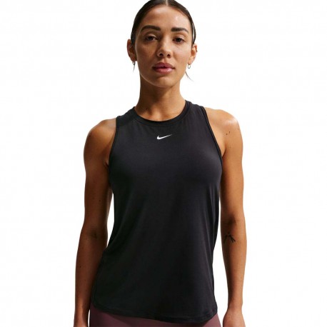 Nike One Classic Canotta Palestra Nero Donna