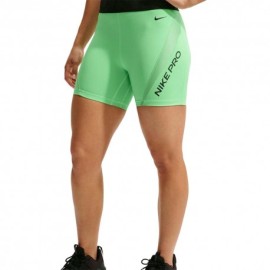 Nike Pro Shorts Sportivi Giallo Donna