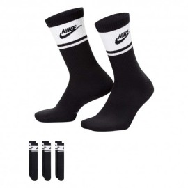 Nike Calza Eleveted Tris Pack Fascia Nero Uomo