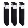 Nike Calza Eleveted Tris Pack Fascia Nero Uomo