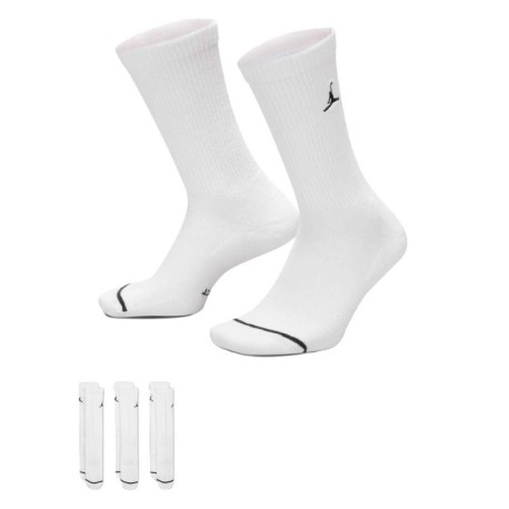 Nike Calza Tris Pack Jordan Everyday Bianco Uomo