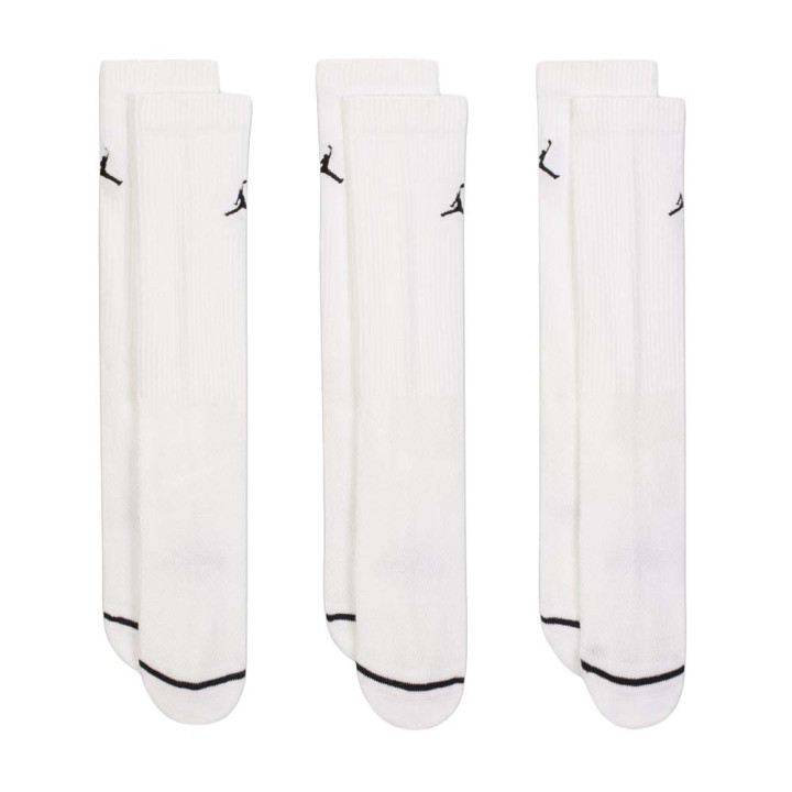 Nike Calza Tris Pack Jordan Everyday Bianco Uomo