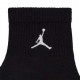 Nike Calza Tris Pack Quarter Nero Uomo