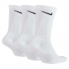 Nike Calza Tris Pack Everyday Cushioned Bianco Uomo