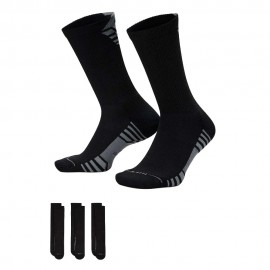 Nike Calza Train 3 Pack Everyday Elevated Sport Nero Uomo