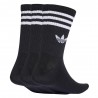 ADIDAS Originals Calza Tris Pack Nero Uomo