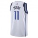 Nike Canotta Basket Nba Mavericks Irving Bianco Nero Uomo