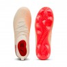 Puma Future 9 Match Fg Ag Bianco Rosso - Scarpe Da Calcio Bambino