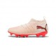 Puma Future 9 Match Fg Ag Bianco Rosso - Scarpe Da Calcio Bambino