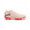 Puma Future 9 Match Fg Ag Bianco Rosso - Scarpe Da Calcio Bambino