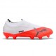 Puma Ultra Nitro 7 Match Ll Fg Ag Bianco Rosso - Scarpe Da Calcio Uomo