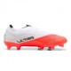 Puma Ultra Nitro 7 Match Ll Fg Ag Bianco Rosso - Scarpe Da Calcio Uomo