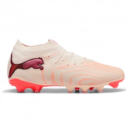 Puma Future 9 Pro Fg Ag Bianco Rosso - Scarpe Da Calcio Uomo
